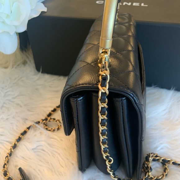 🖤SOLD 🖤💕Chanel top handle mini flap bag - Picture 3 of 13
